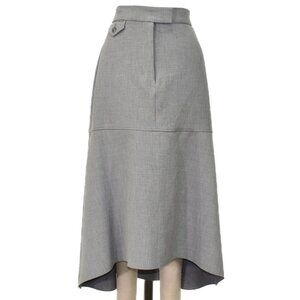 Derek Lam 10 Crosby Nicolette High-Low Midi-Skirt, NWT